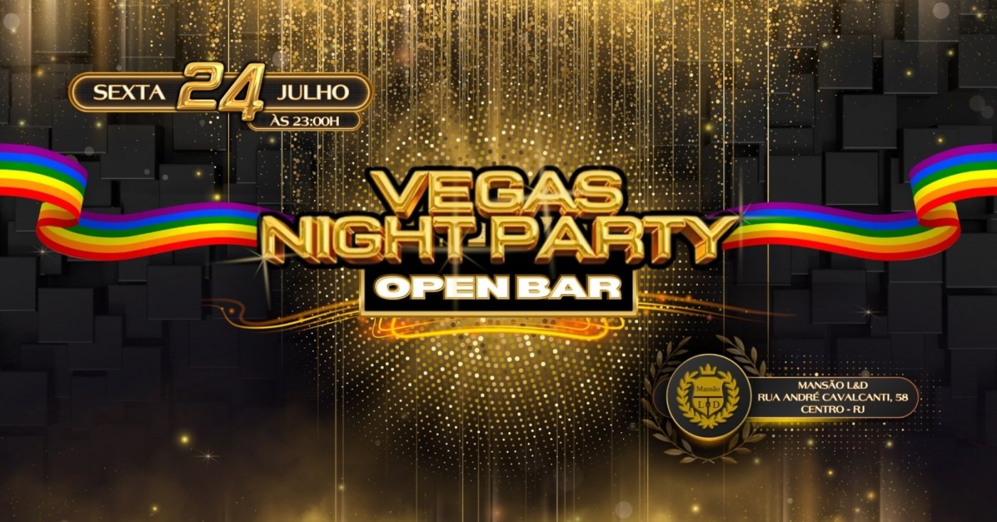 Vegas night party (open bar) (foto do evento)
