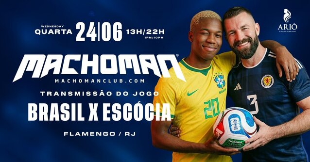 Machoman brasil x escócia (foto do evento)