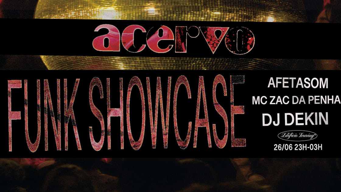 Acervo Apresenta: Funk Showcase (foto do evento)