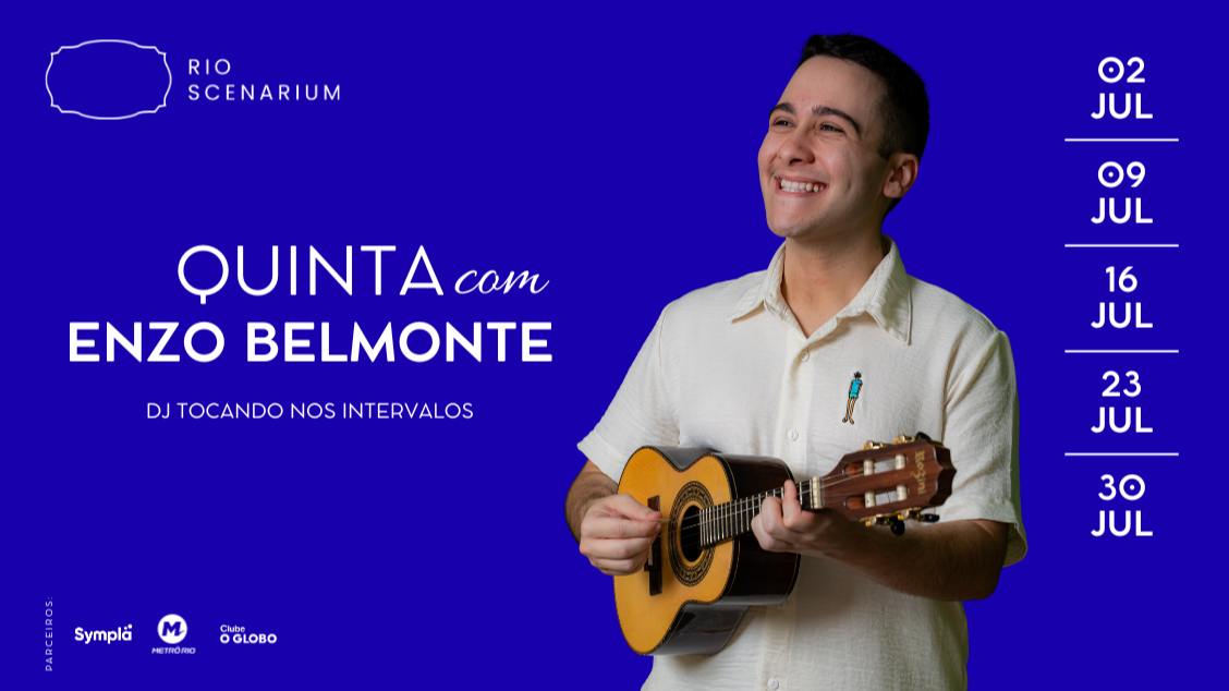 Quintas de samba com enzo belmonte (foto do evento)