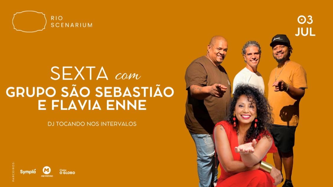 Sexta com grupo são sebastião e flavia enne no rio scenarium 03.07 (foto do evento)