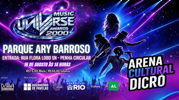 Music Universe Awards 2000 - 16/08 ás 14h (foto do evento)