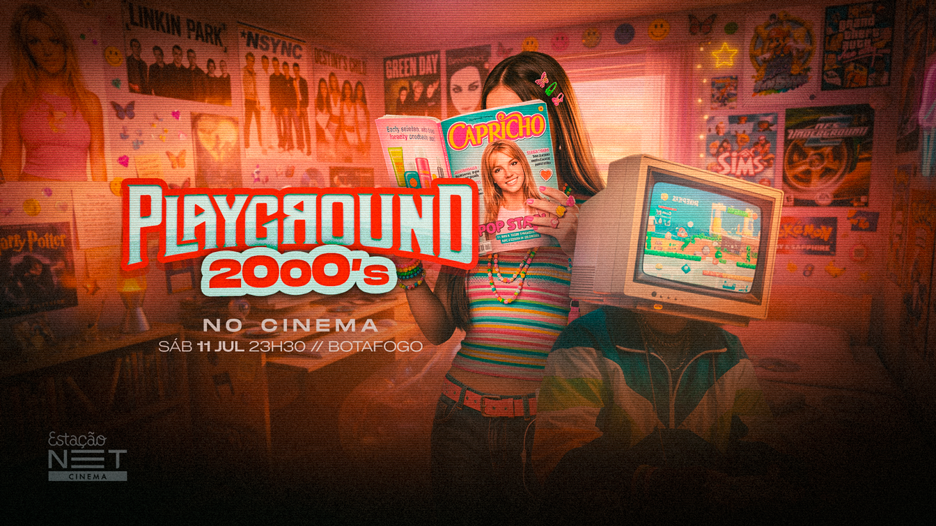 Playground 2000's no Cinema | Full Open Bar | Botafogo, Estação Net Rio (foto do evento)