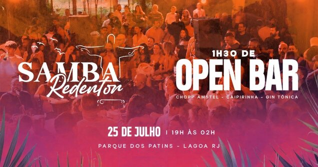 Samba redentor @confraria carioca (foto do evento)