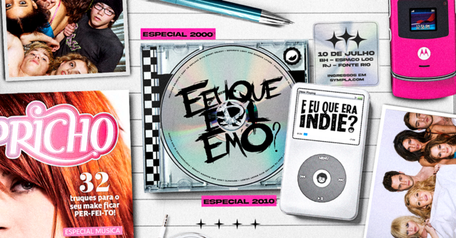 E eu que era Emo? Anos 2000 + E eu que era Indie? Anos 2010 (2 casas) (foto do evento)