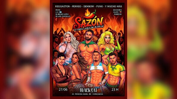 Black Cat: SAZÓN| Sábado, 27 de junho - 23h (foto do evento)