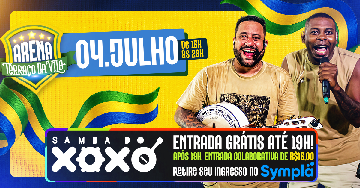 Arena terraço da vila - samba xoxó (foto do evento)