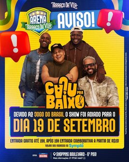 Arena terraço da vila - caju pra baixo (foto do evento)