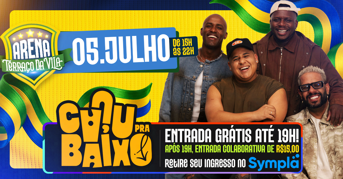 Arena terraço da vila - caju pra baixo (foto do evento)