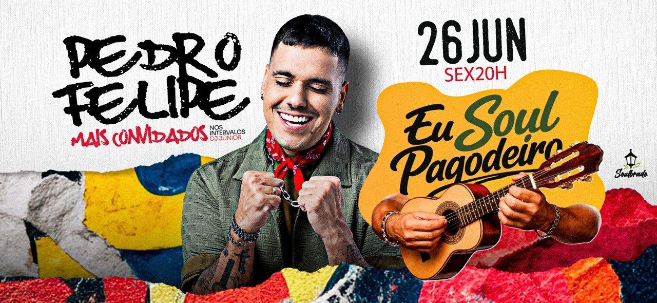 Eu soul pagodeiro cantor pedro felipe e convidados (foto do evento)