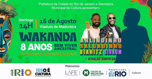 Festival Wakanda 8 Anos - Arlindinho + Salgadinho + Atração Surpresa (foto do evento)