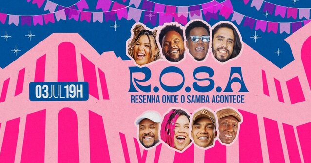 Rosa - resenha onde o samba acontece no beco!!! (foto do evento)