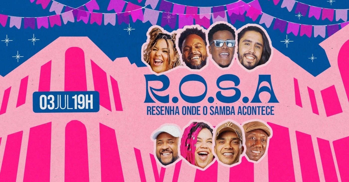 Rosa - resenha onde o samba acontece no beco!!! (foto do evento)