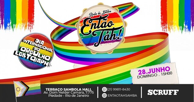PRIDE @ ENTÃO TAH! - A RODA DE SAMBA LGBTQIAPN+ da ZONA NORTE (foto do evento)