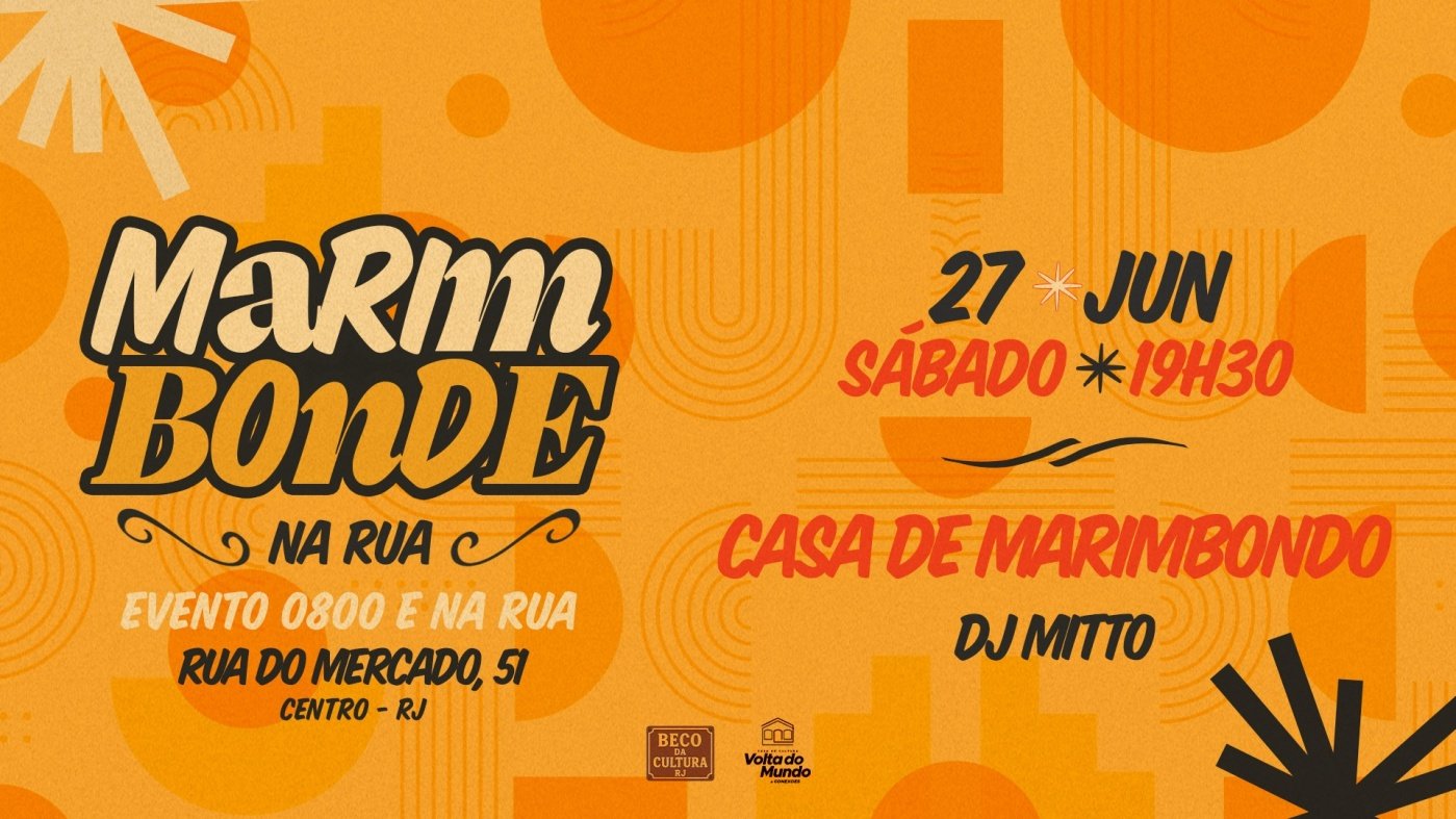 Marimbonde na Rua - Beco da Cultura (foto do evento)