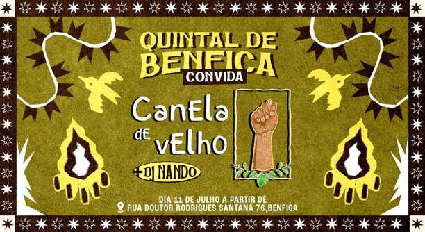 Arraiá do Quintal de Benfica com Canela de Velho e DJ Nando (foto do evento)