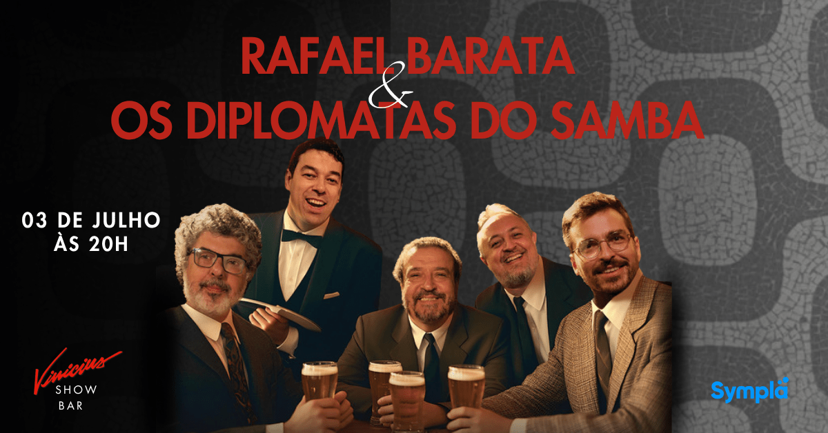 Rafael Barata & Os Diplomatas do Samba (foto do evento)