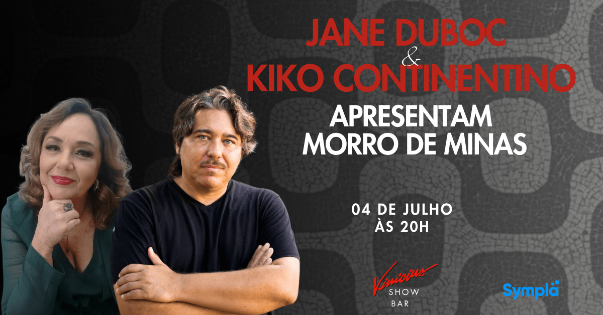 Jane Duboc & Kiko Continentino apresentam “Morro de Minas” (foto do evento)