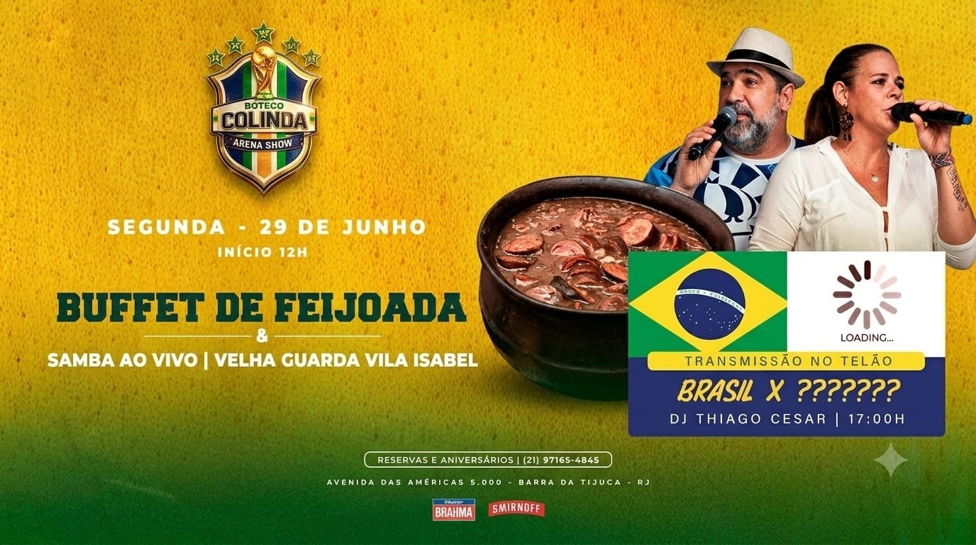 Boteco colinda arena show (foto do evento)