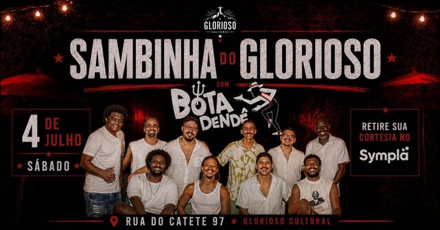 Sambinha do Glorioso com Bota Dendê (foto do evento)