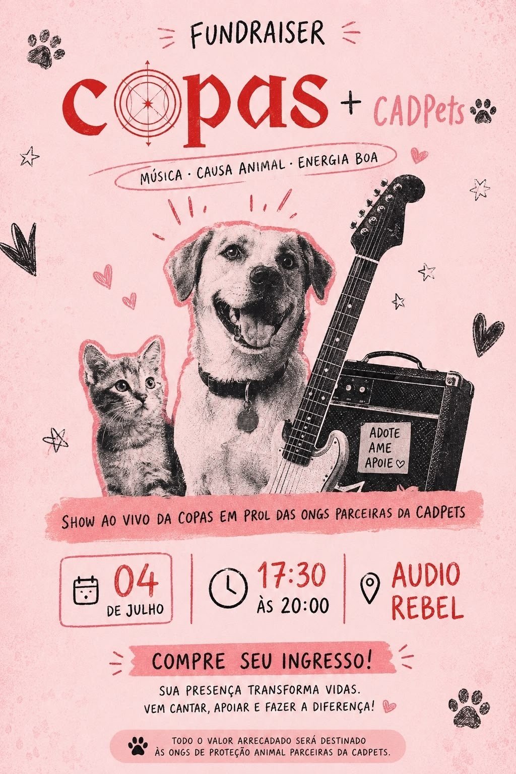 Show COPAS + CADPets (foto do evento)
