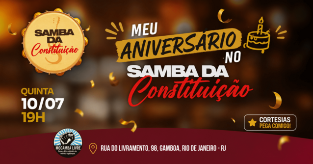 Meu aniversário (foto do evento)