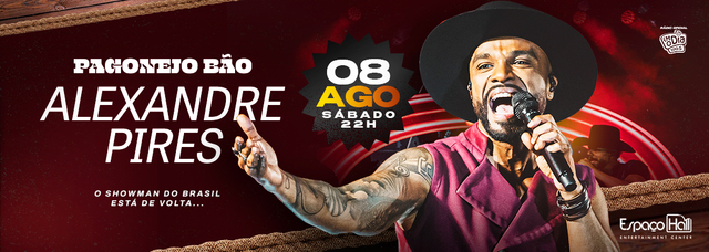 Alexandre Pires (foto do evento)