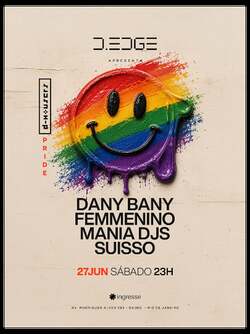 D-EDGE RIO apresenta D-HOUSERS PRIDE (foto do evento)