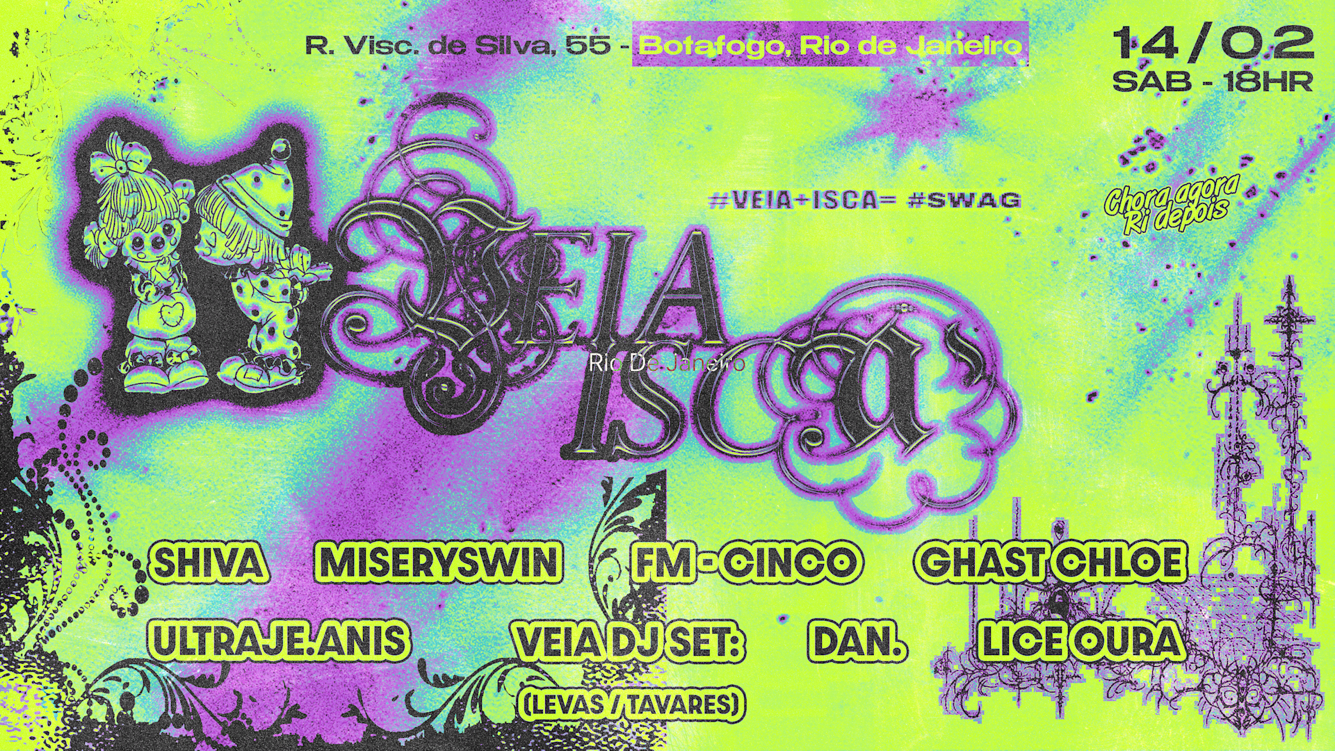 Veia + Isca 14/02 (foto do evento)