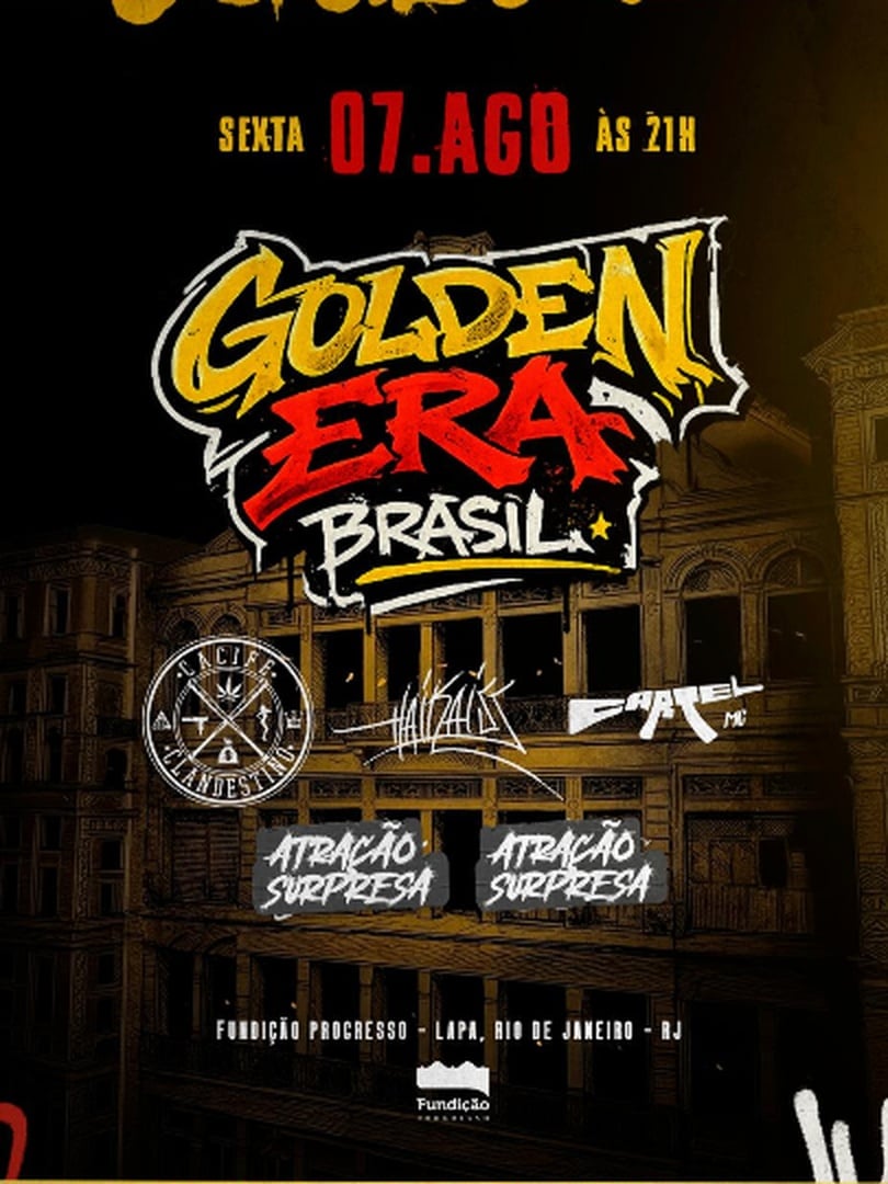 Golden Era Brasil na Fundição (foto do evento)