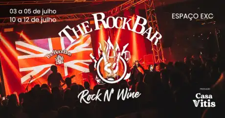 The Rock Bar Temporada de Férias 2026 Rock N Wine! (foto do evento)