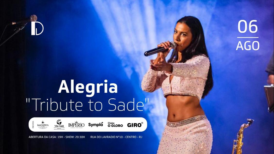 Alegria - tribute to sade 06.08 (foto do evento)