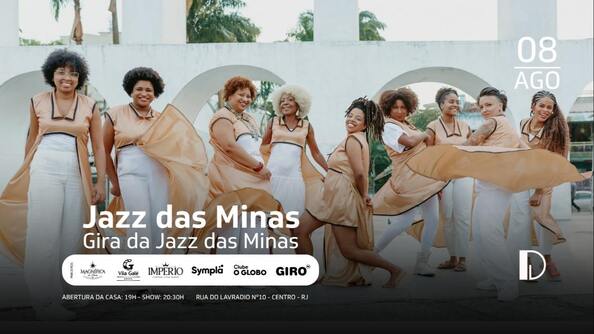 Gira da jazz das minas 08.08 (foto do evento)