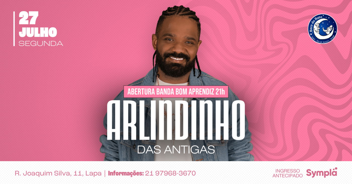 Arlindinho das Antigas (foto do evento)