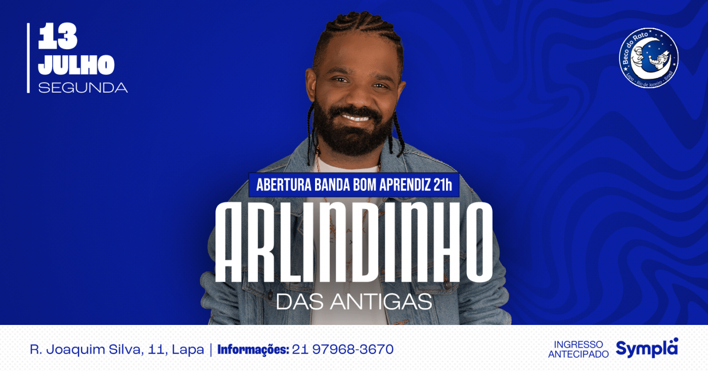 Arlindinho das Antigas (foto do evento)