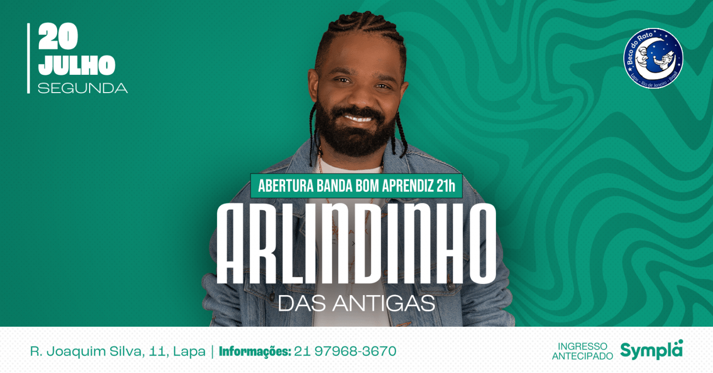Arlindinho das Antigas (foto do evento)