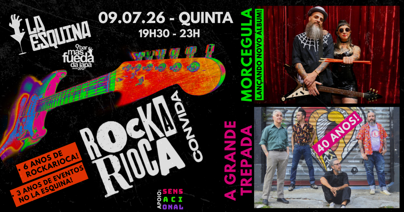 Rockarioca 6 anos! Morcegula + A Grande Trepada (foto do evento)