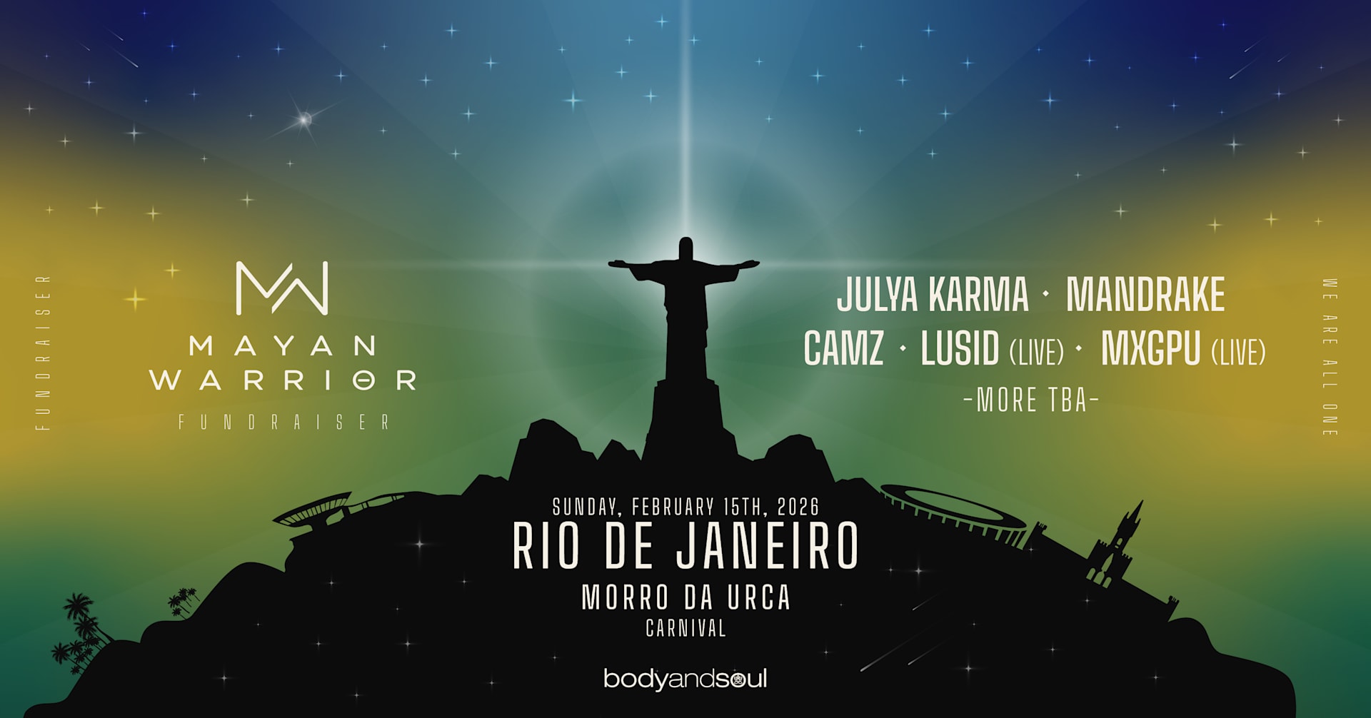 Mayan Warrior Rio Carnaval Fundraiser 2026 (foto do evento)