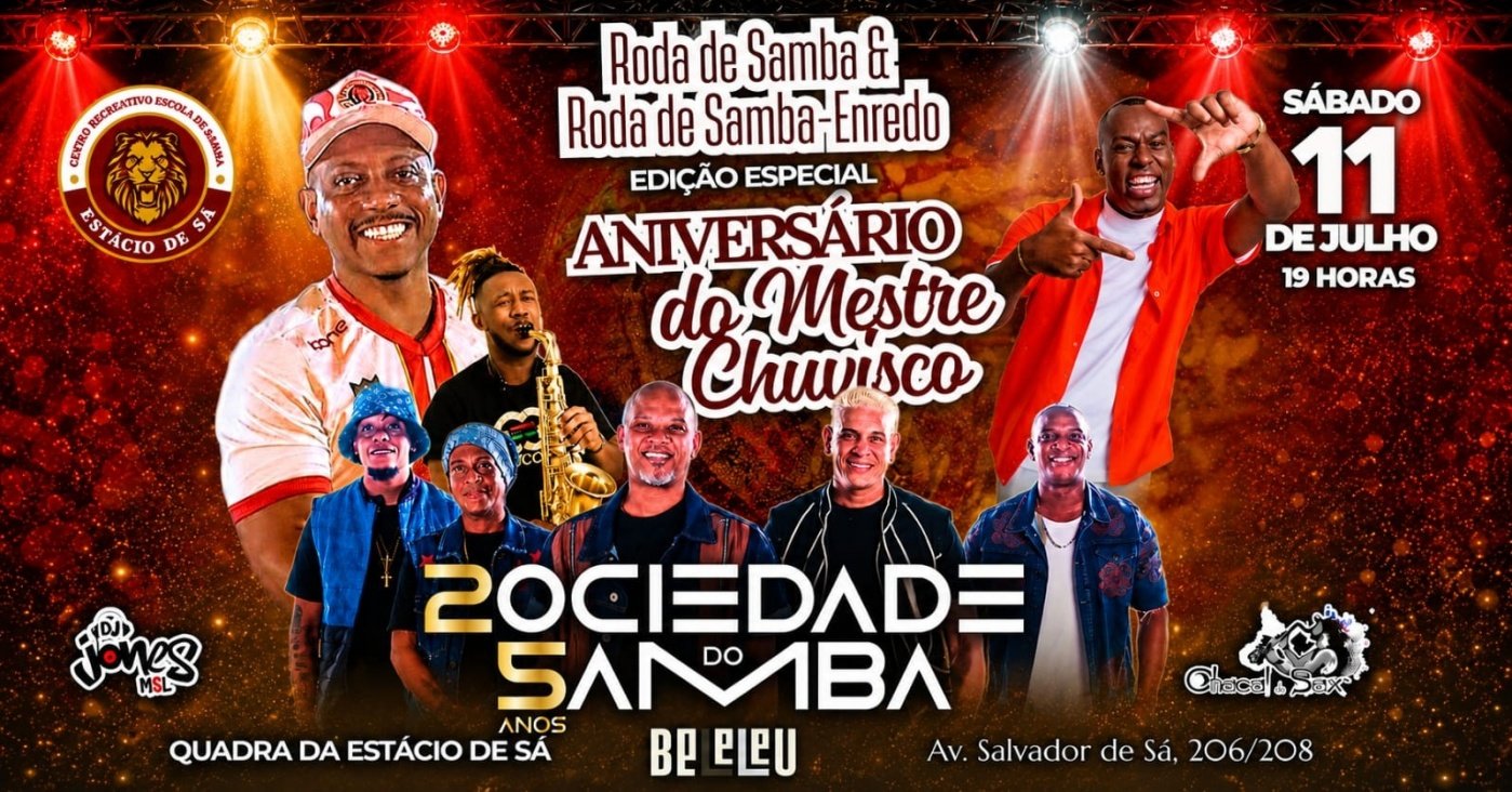 Aniversário do Mestre Chuvisco (foto do evento)