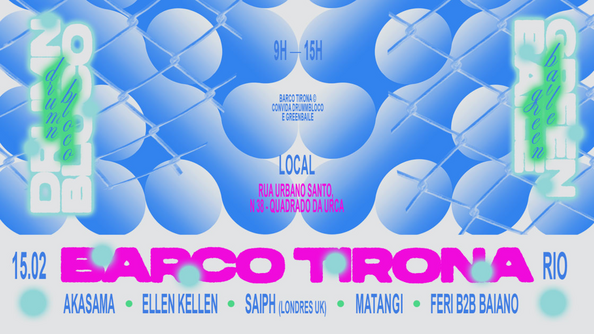 Tirona Boat: Green Baile X Drumnbloco (foto do evento)