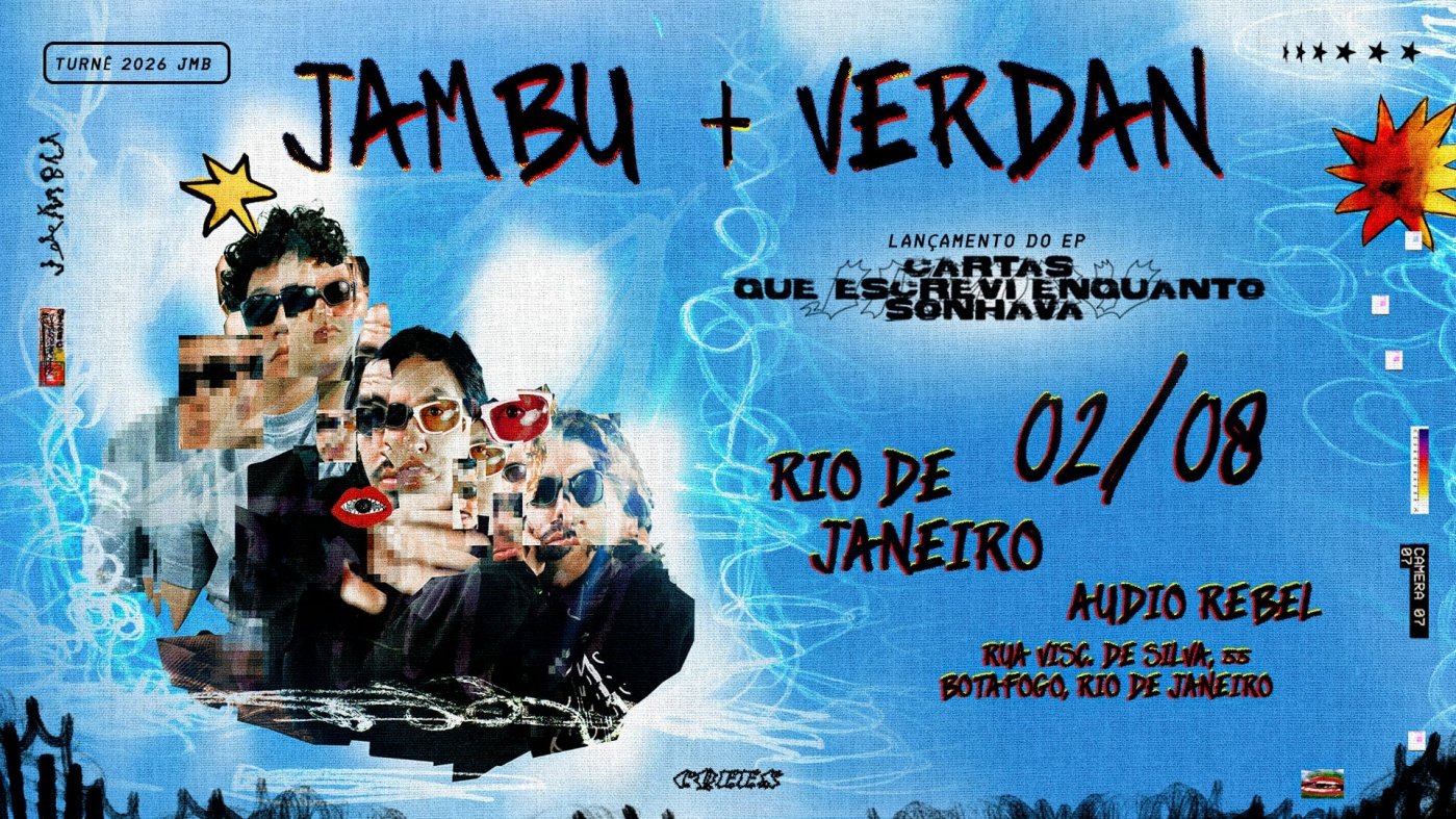JAMBU + VERDAN na Audio Rebel [Rio de Janeiro] (foto do evento)