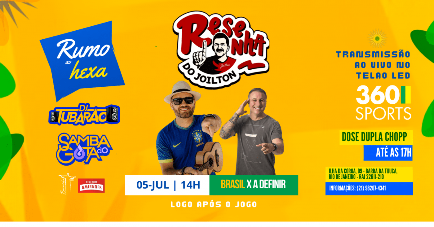 Resenha do Joilton - Arena 360 - Brasil x A DEFINIR (foto do evento)