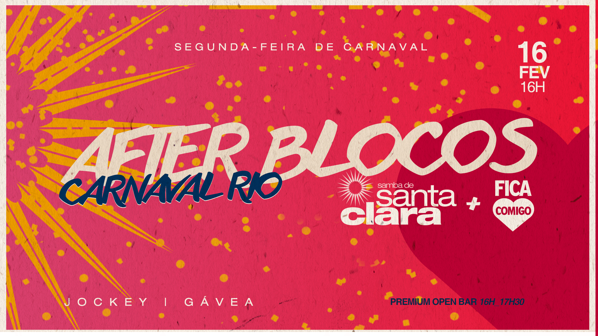 Afterblocos 2026 | Fica Comigo & Santa Clara & Friends (foto do evento)