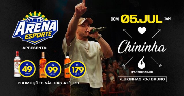 Arena Esporte | 05JUL (DOM) | Esporte Clube Jardim Guanabara (foto do evento)