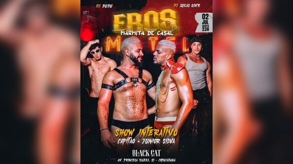 Black Cat: EROS | Quinta, 02 de julho - 23h (foto do evento)