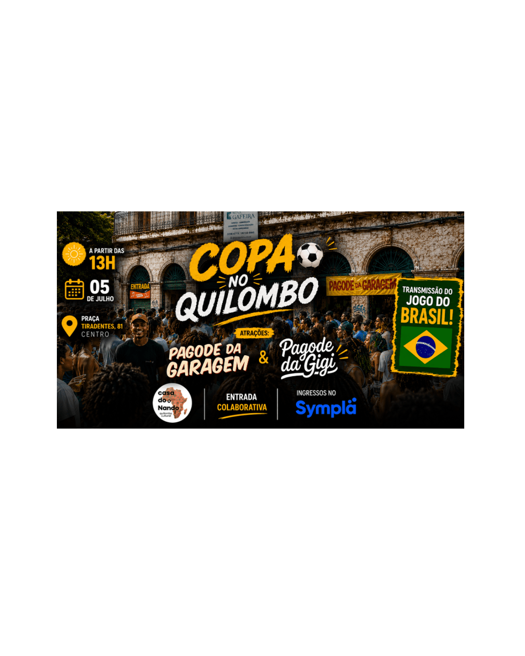Copa No Quilombo (foto do evento)