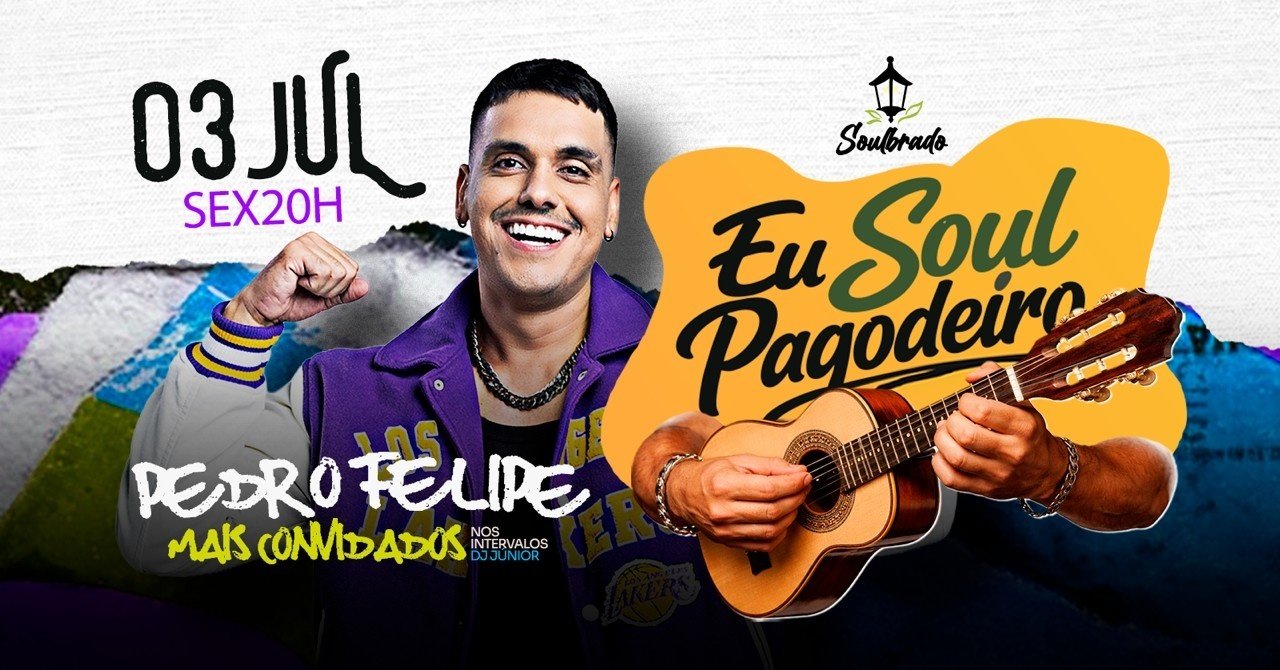 Eu soul pagodeiro cantor pedro felipe e convidados (foto do evento)