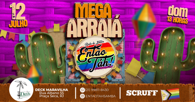 MEGA ARRAIÁ ENTÃO TAH! com NATASHA PRINCES (foto do evento)