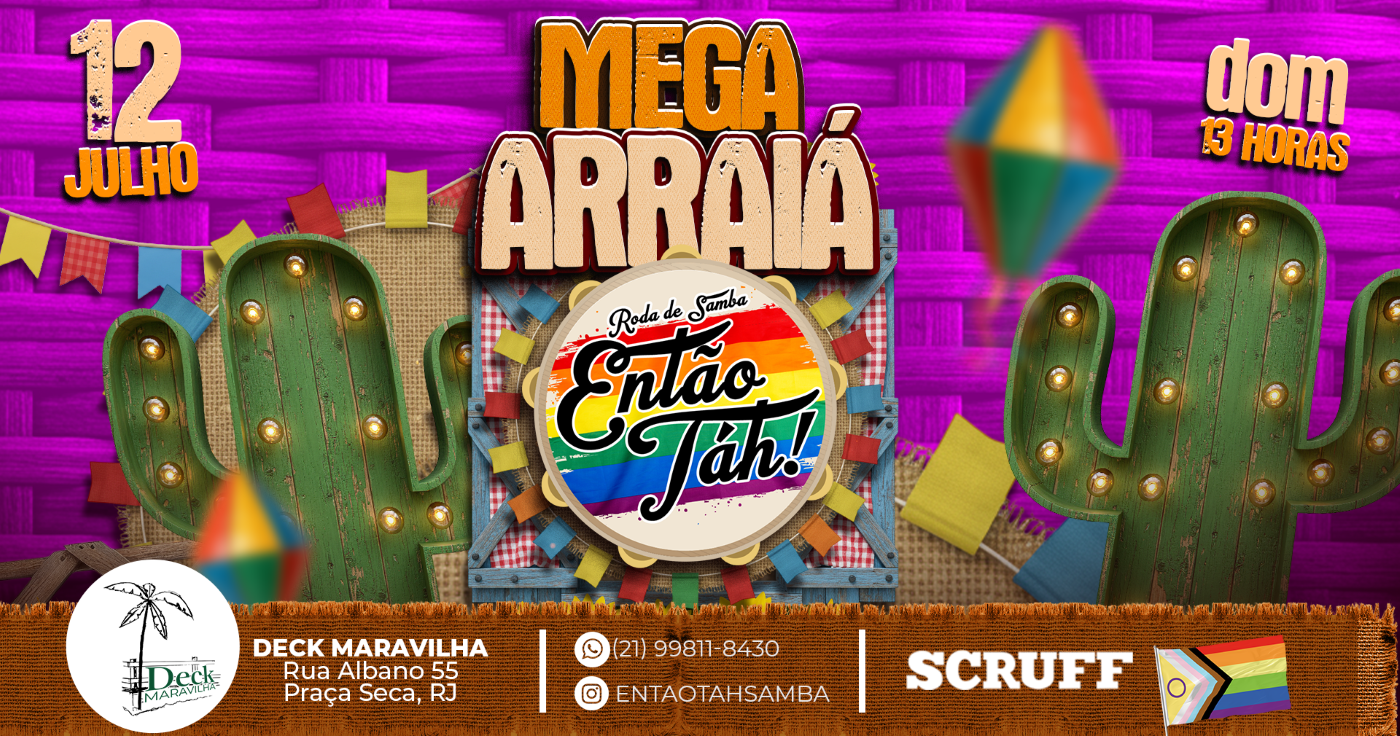 MEGA ARRAIÁ ENTÃO TAH! com NATASHA PRINCES (foto do evento)