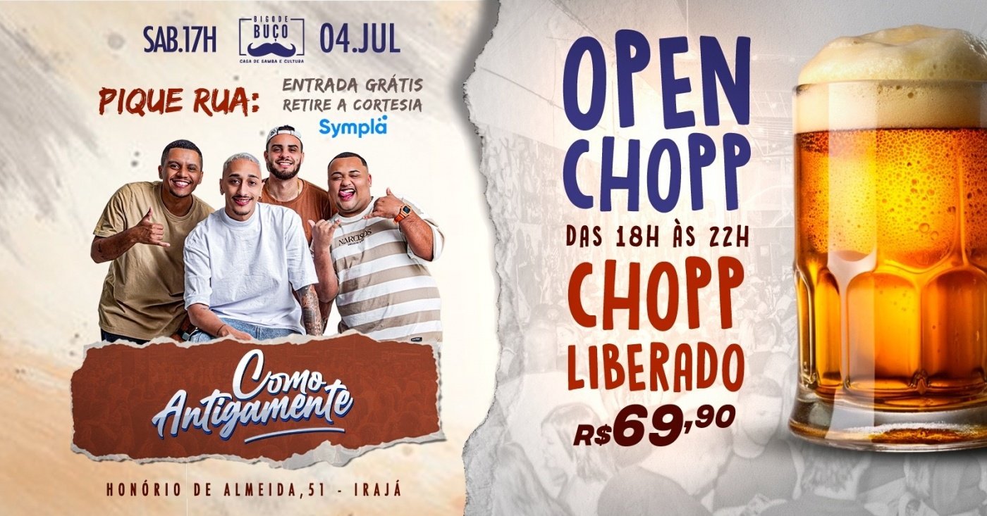 Como Antigamente no Bigode! (foto do evento)